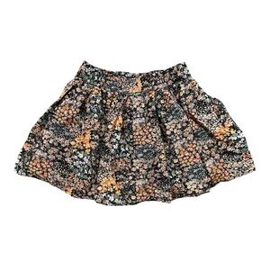 American Eagle Floral Pleated Skirt Size Medium